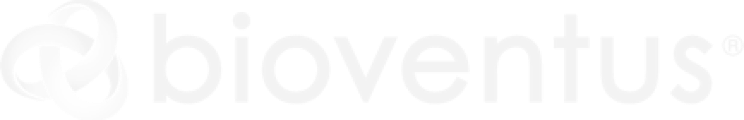 White Bioventus Logo on Transparent Background at Brownbag Design