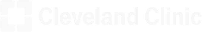White Cleveland Clinic Logo on Transparent Background at Brownbag Design